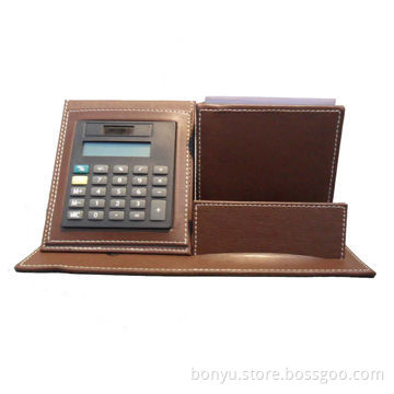 Notepads, stationery set, very useful in office and school, leather cover
